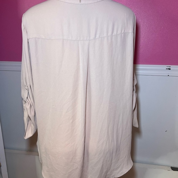 Women's Cream Blouse - Picture 4 of 7
